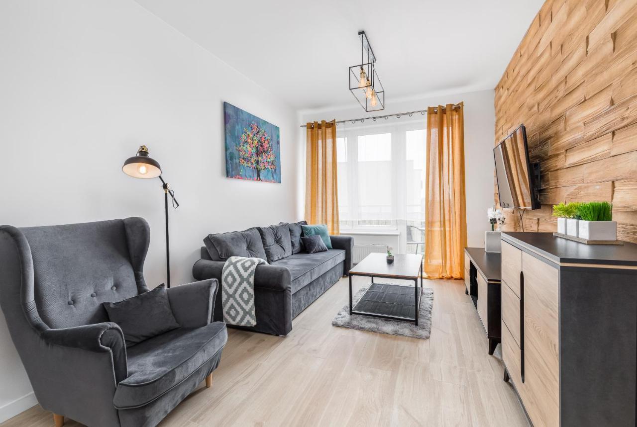 Przytulny Apartament 65 W Centrum Sczecina Stettin Exterior foto